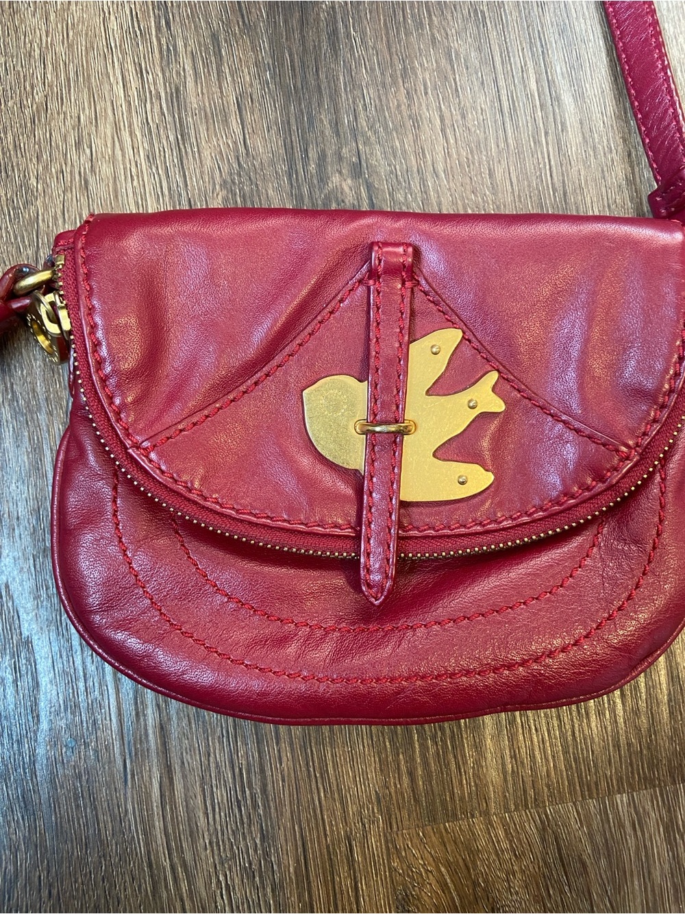 Marc by Marc Jacobs Gold Bird